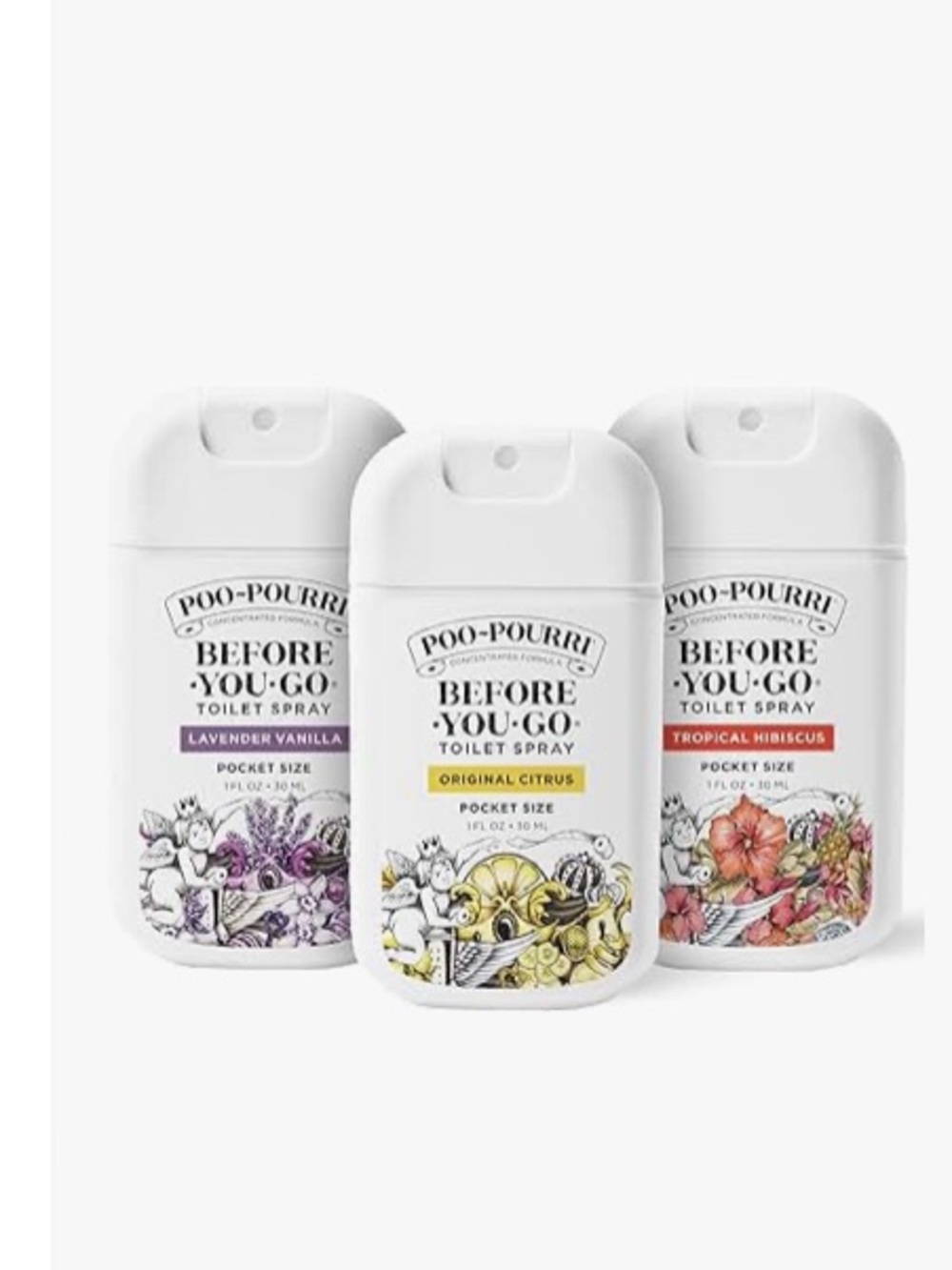 Poo-Pourri Before-You-Go Original Citrus Toilet Spray - White - Picture 2 of 2